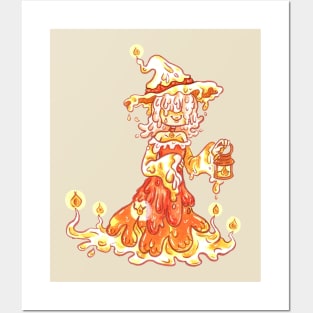 Candle Witch Posters and Art
